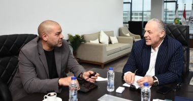 أبو ريدة ودياب يلتقيان في اتحاد الكرة للتنسيق القادم