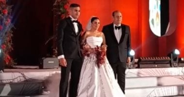 احتفال أحمد سليمان بزفاف ابنته بحضور نجوم الكرة وصور مميزة