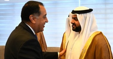 استقبال رئيس الوزراء لولي عهد إمارة الفجيرة