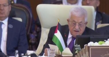 الرئيس الفلسطينى يدعو لمؤتمر دولى بالقاهرة لتمويل إعمار فلسطين