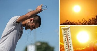 الطقس غدًا: ذروة حرارة القاهرة 40 وأسوان 47 درجة