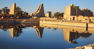 سر البحيرة المقدسة في معابد الكرنك مياهها لا تجف منذ 3000 عام