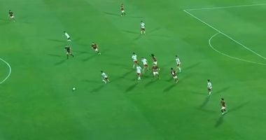سيراميكا يهزم حرس الحدود بهدف رجب نبيل في الوقت القاتل