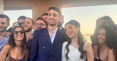 طاهر محمد طاهر يحتفل بعقد قرانه بعد فوز الأهلي بالدوري