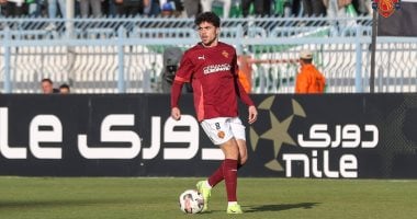 عبد الله مجدي يبتعد عن سيراميكا لمدة أسبوع بسبب الإصابة