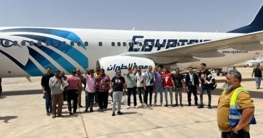 عودة 71 مصريا من ليبيا وفق توجيهات الرئيس عبد الفتاح السيسي