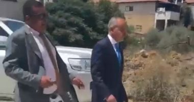 لحظة إطلاق إسرائيل النار على وفد دبلوماسي يضم السفير المصري