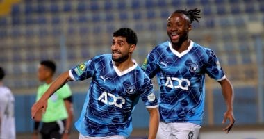 ماييلي وإبراهيم عادل في هجوم بيراميدز ضد صن داونز