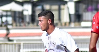 محمد شحاتة يحرز هدف الزمالك الأول بقوة في مرمى فاركو