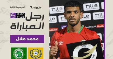 محمد هلال يفوز بجائزة أفضل لاعب في مواجهة الإسماعيلي ومودرن سبورت