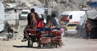 ن Exodus جماعي لمئات العائلات الفلسطينية شمال قطاع غزة