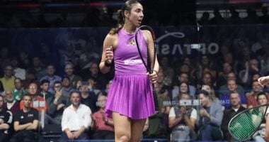هانيا الحمامي تعلن انسحابها من بطولة بالم هيلز للاسكواش