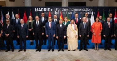 وزير الخارجية والمهاجرين يحضر الاجتماع الوزاري لمجموعة مدريد حول فلسطين