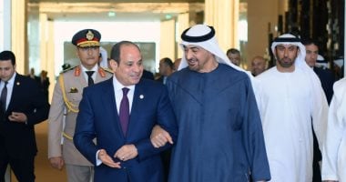 السيسى وبن زايد يعززان ضرورة وقف إطلاق النار في غزة
