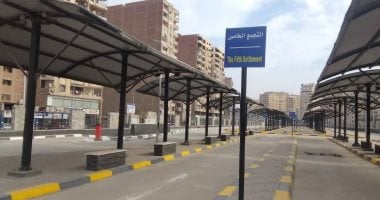 تطوير مواقف سرفيس حضارية حول المتحف المصري الكبير في الجيزة