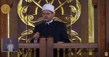 خطيب عيد الأضحى: حب الوطن جوهر الإيمان من مسجد مصر