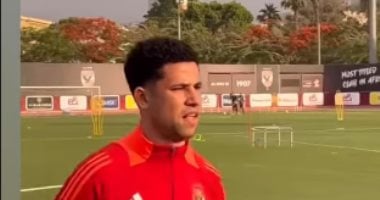رد فعل رضا سليم بعد الشفاء والمشاركة في تدريبات الأهلي