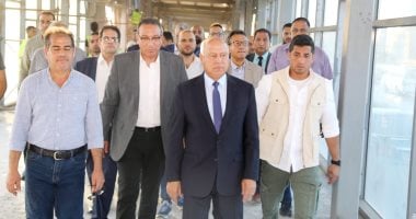 نائب رئيس الوزراء يزور محطات الأتوبيس الترددي أثناء التشغيل