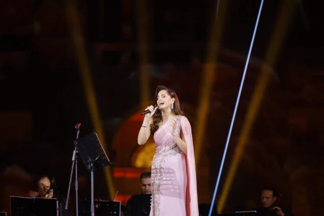 ليلة ملكية غنائية لـ آمال ماهر داخل قصر القبة (صور)