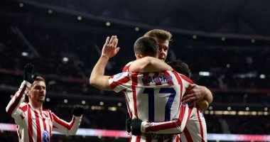 أتلتيكو مدريد يفوز على ريال أوفييدو بثنائية سورلوث فى الدورى الإسبانى