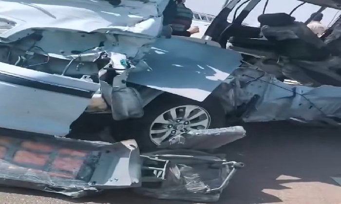 إصابة 10 أشخاص في حادث اصطدام سيارة ملاكي بسور في الفيوم