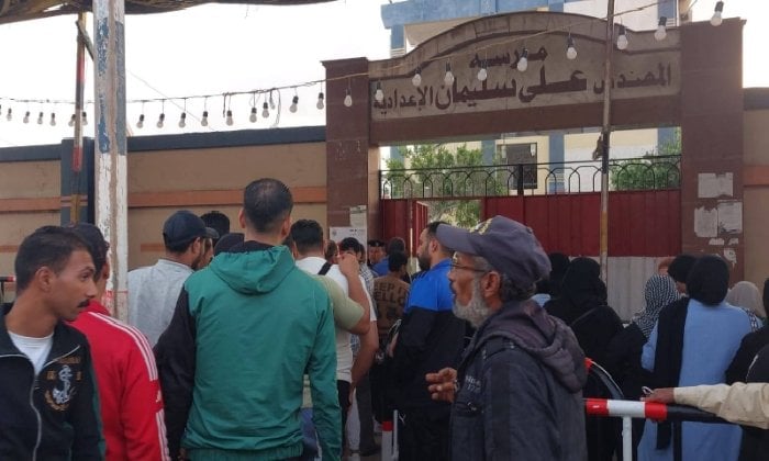 إقبال ملحوظ للتصويت في لجان حى الضواحي فى انتخابات النواب ببورسعيد