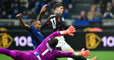 نتيجة مباراة إنتر ميلان ضد ميلان في الدوري الإيطالي