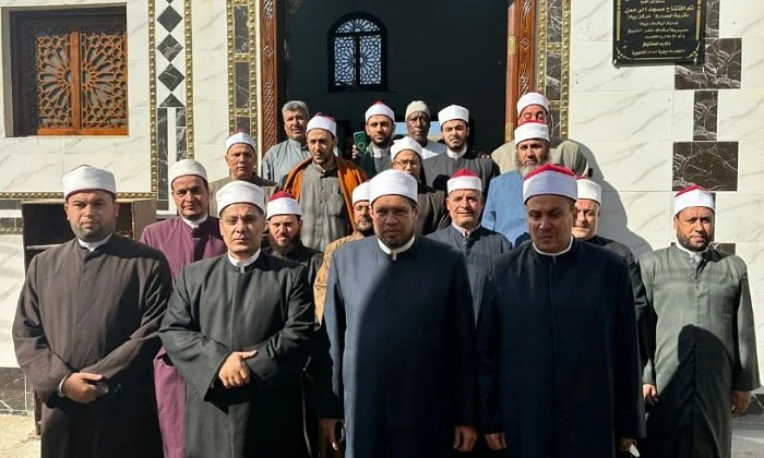 محافظ كفرالشيخ: افتتاح مسجد الرحمن ببيلا تحت شعار "خدمة بيوت الله شرف"