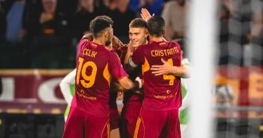 التشكيل الرسمي لمباراة روما ضد ميتييلاند في الدوري الأوروبي