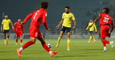النصر يفوز علي استقلال دوشنبه برباعية نظيفة في دوري أبطال آسيا