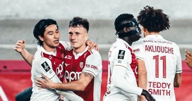 باريس سان جيرمان يتلقى الخسارة الثانية على يد موناكو بالدورى الفرنسى