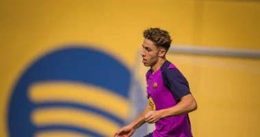 برشلونة يعلن إصابة فيرمين لوبيز وغيابه لمدة أسبوعين