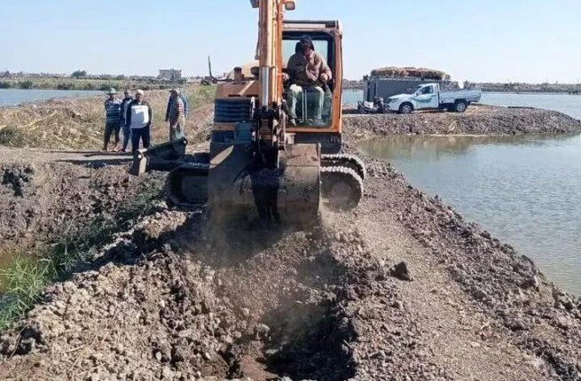 بورسعيد تسترد 50 فدانًا.. إزالة 10 مزارع سمكية مخالفة في حملة مكبرة