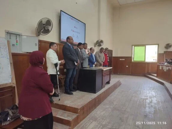 تربية بني سويف تنظم ندوة تعريفية حول مبادرة 'كن مستعدًا