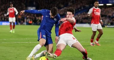 نتيجة مباراة تشيلسي ضد آرسنال اليوم في قمة الدوري الإنجليزي