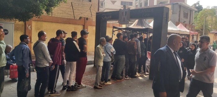 توافد المواطنين على لجان انتخابات مجلس النواب بالشرقية في اليوم الثاني