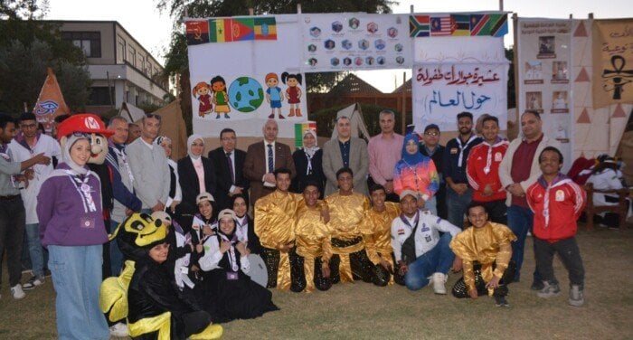 جامعة أسيوط تختتم فعاليات الدورة الكشفية 44