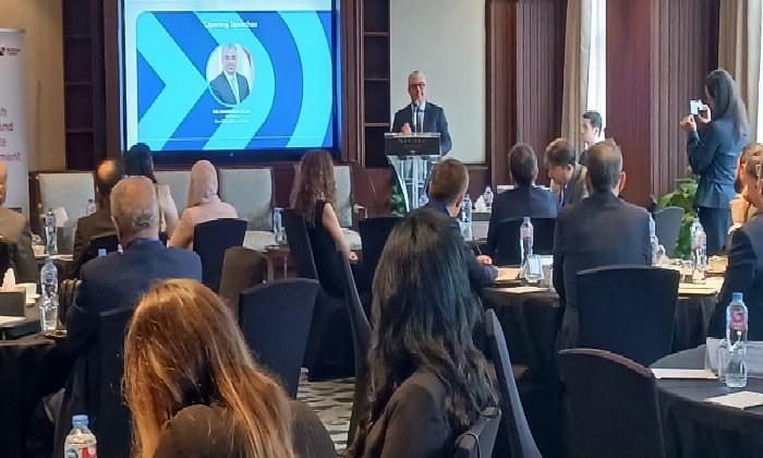 رئيس اقتصادية قناة السويس يشارك في فعاليات الندوة الفرنسية لإدارة المياه والنفايات بالقاهرة