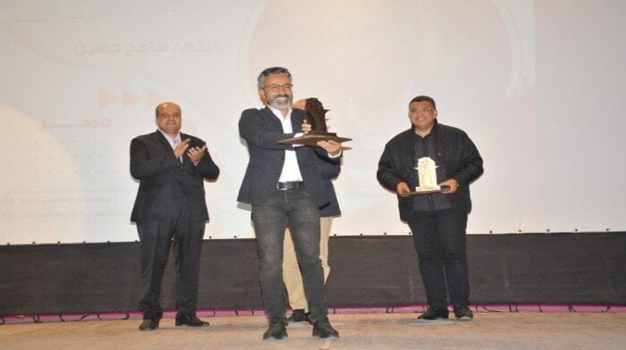 النجم سامح حسين رئيسا شرفيا لمهرجان مسرح الجنوب