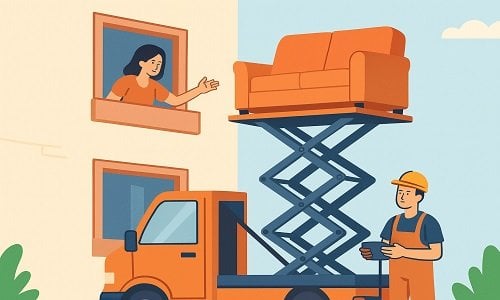 حلول مبتكرة لنقل الأثاث في الشقق الضيقة بجدة