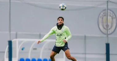 عمر مرموش يتصدر قائمة مان سيتى ضد باير ليفركوزن فى دوري أبطال أوروبا