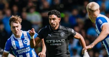 عمر مرموش فى اختبار أوروبي مع مانشستر سيتي ضد ليفركوزن