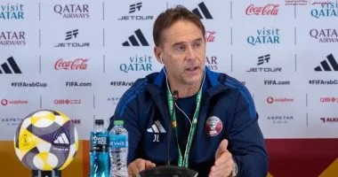 لوبيتيجي: جاهزون لضربة البداية بكأس العرب.. ومباراة فلسطين ليست سهلة