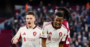 ليفربول يعود لسكة الانتصارات بثنائية ضد وست هام فى غياب محمد صلاح