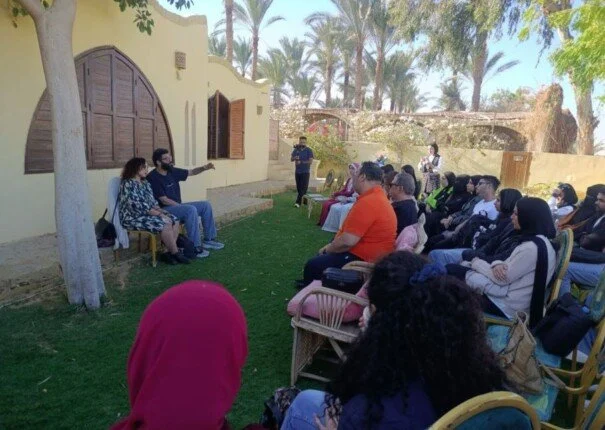 بحضور داليا مصطفى.. ماستر كلاس للمخرج محمد حماد بمهرجان الفيوم الدولي لأفلام البيئة