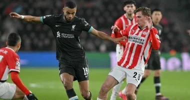 5 معلومات تهمك عن مباراة ليفربول ضد أيندهوفن في دوري أبطال أوروبا