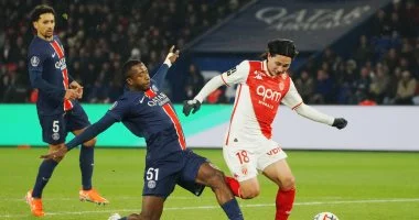 تشكيل مباراة موناكو ضد بي اس جي فى الدوري الفرنسي