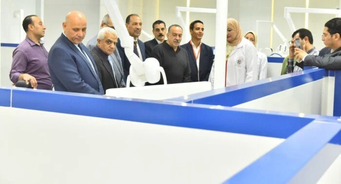 محافظ أسيوط يتفقد جامعة سفنكس ويشيد بجودة الخدمات الطبية المقدمة
