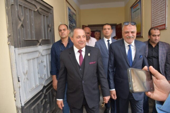 محافظ بورسعيد يتابع سير وانتظام عدد من اللجان بانتخابات مجلس النواب