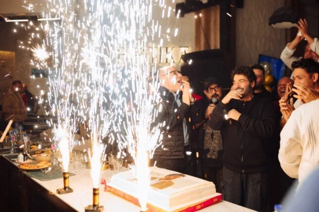 «ليلة استثنائية».. مشاهير الغناء يحتفلون بعيد ميلاد «الكابو» حميد الشاعري| صور